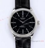 1-1 Replica Rolex Cellini Time EW Factory Swiss 3132 Black Dial Watch 39mm On Sale_th.jpg